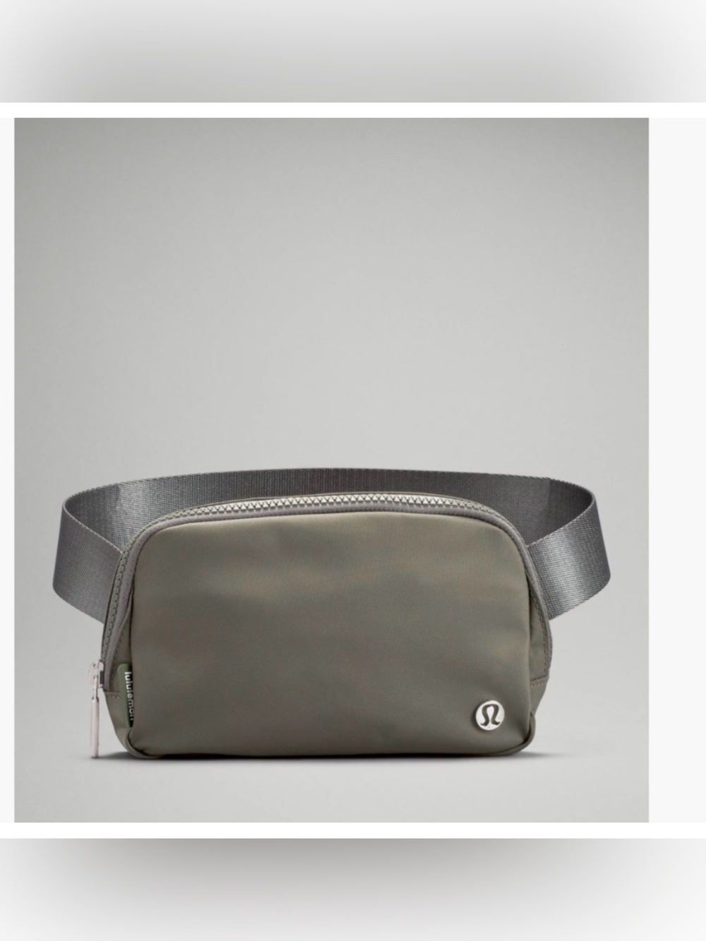 lululemon athletica Everywhere Belt Bag in Sage Green (rare color)
